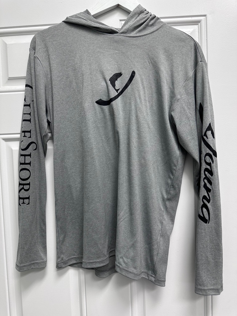Unisex Dry-Fit Long Sleeve Hooded Shirt